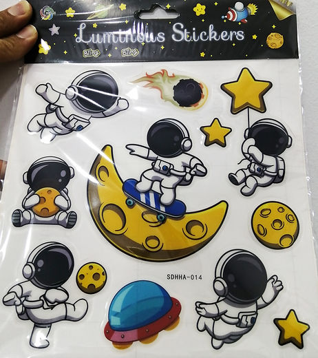 استيكر الفضاء للاطفال Space Sticker