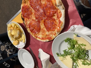 pizza from Pizzeria "Ai Marmi"