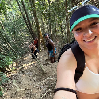 Parque Lage for our hike through Corcovado Mountain
