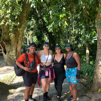 Parque Lage for our hike through Corcovado Mountain