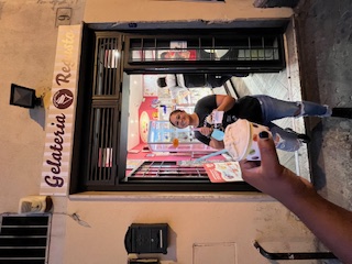gelato from the Gelateria Regusto