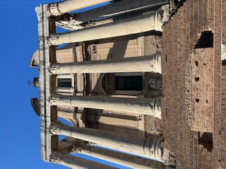 a ruin of what once was a Basilica for people to practice their religion