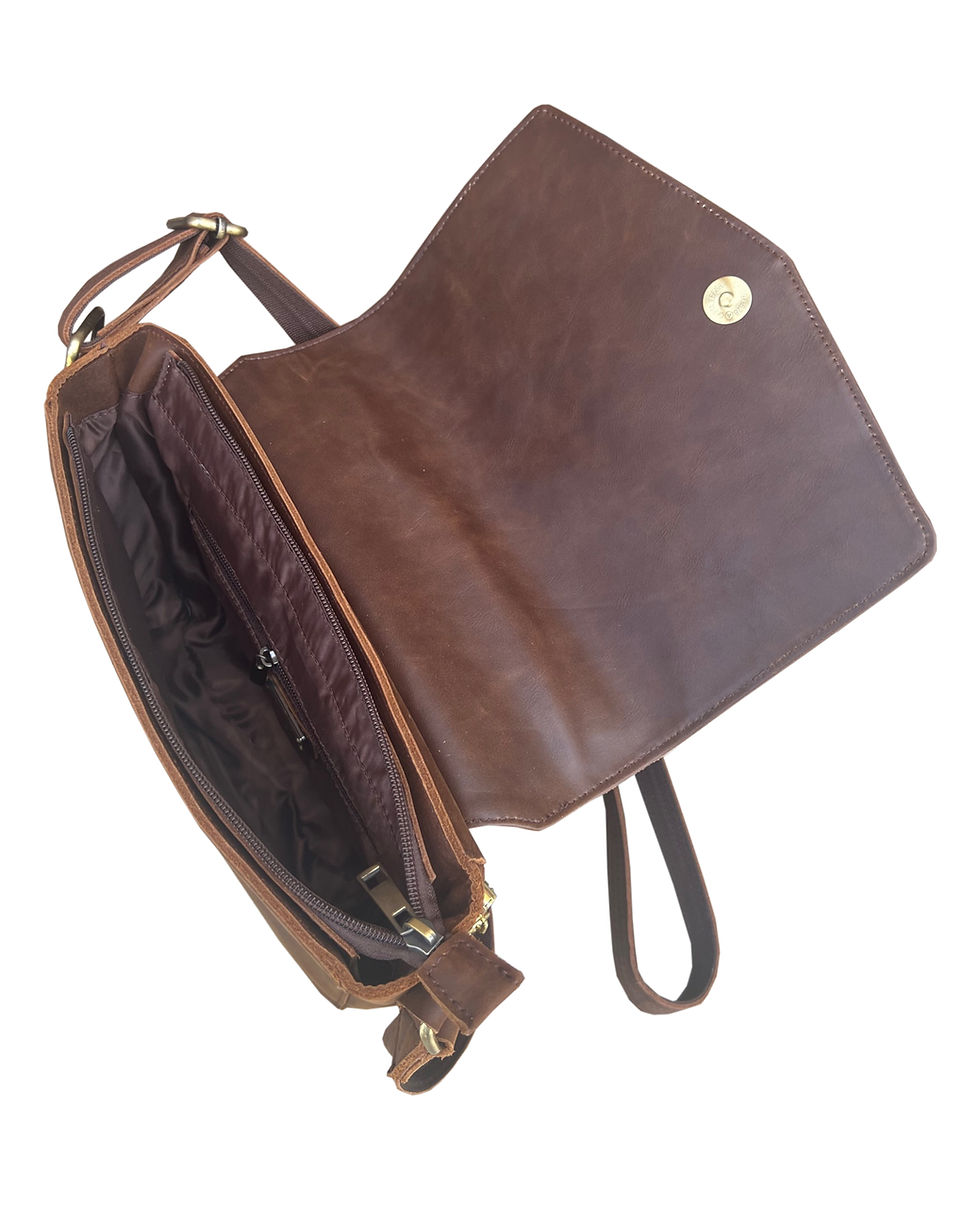 Thumbnail: Concealed carry crossbody shoulder bag 9011 BN