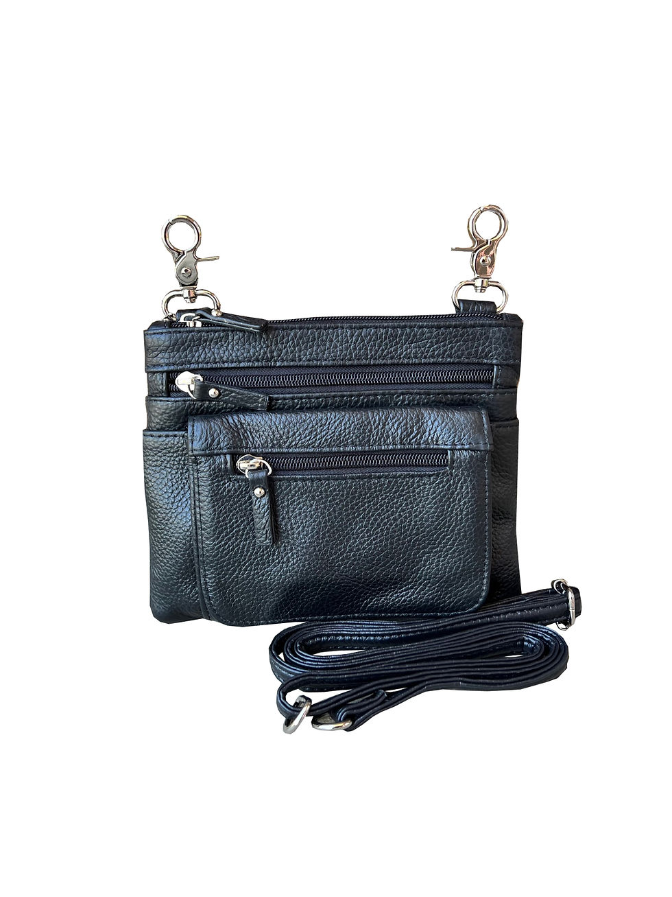 Thumbnail: Crossbody belt pouch with removable strap