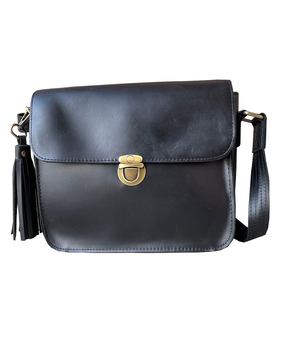 Thumbnail: Leather cross-body bag