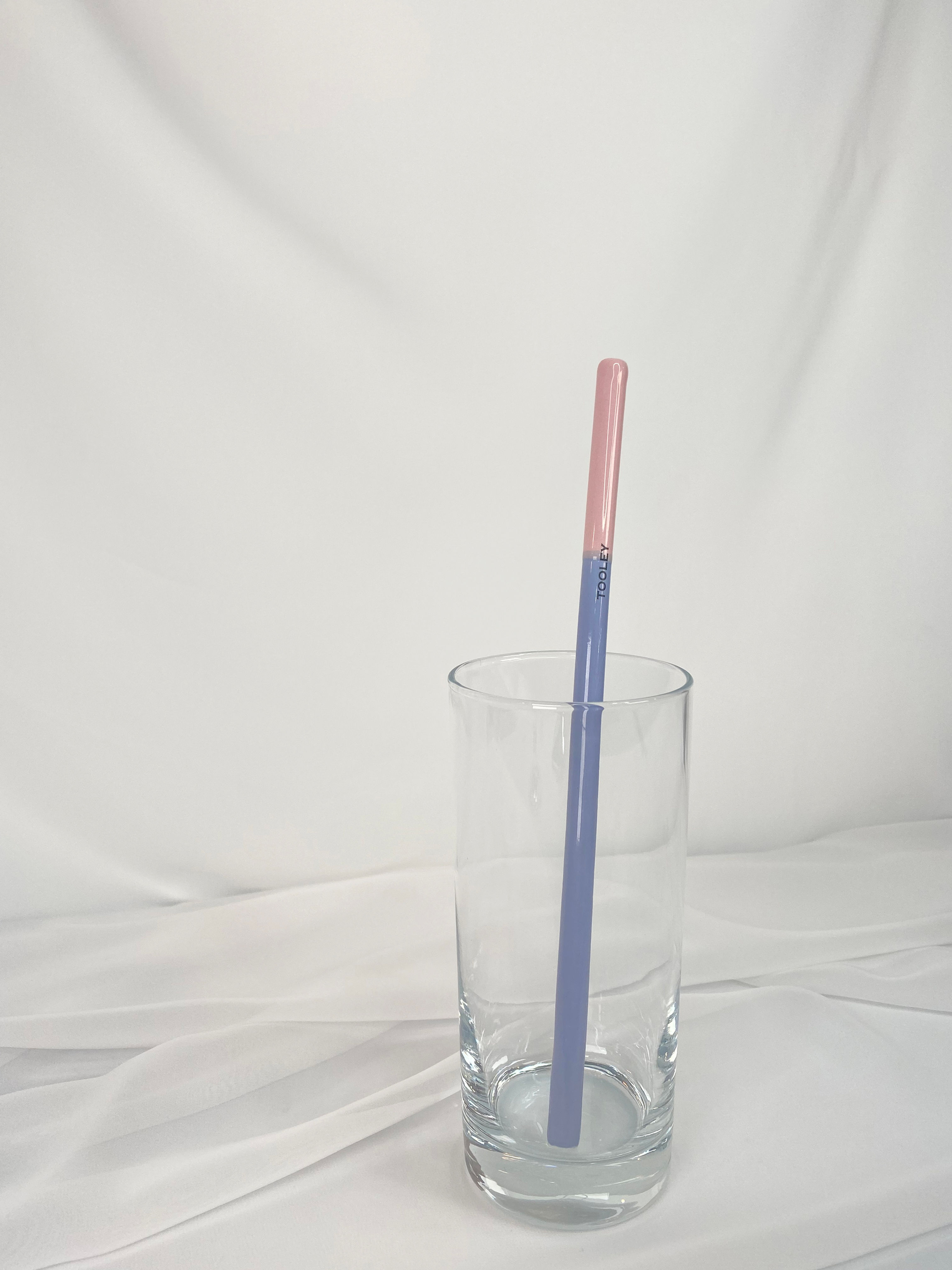 Eco-friendly Reusable Ceramic Straw [ Pink Lavender ]