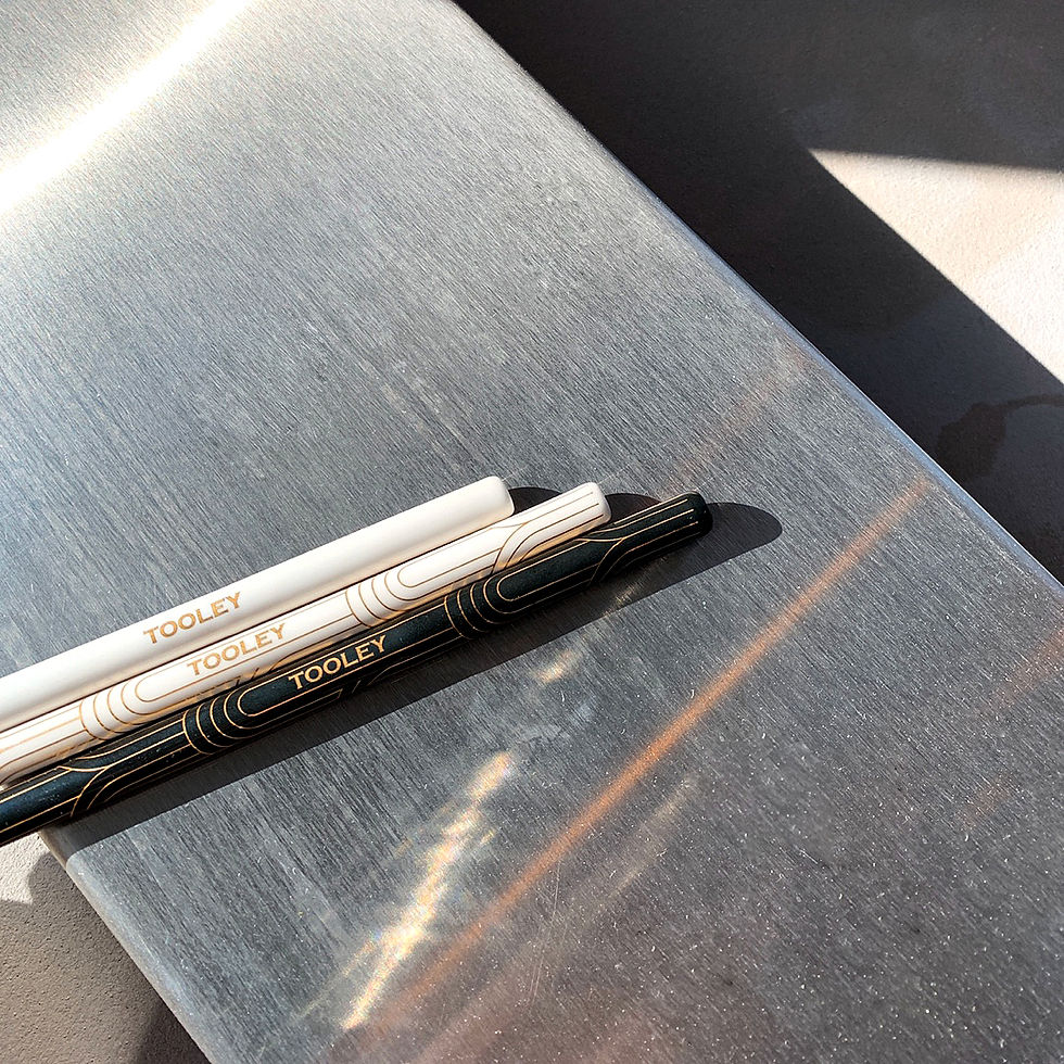 섬네일: TOOLEY Ceramic straw Black Gold Bridge 툴리 세라믹스트로 블랙골드브리지