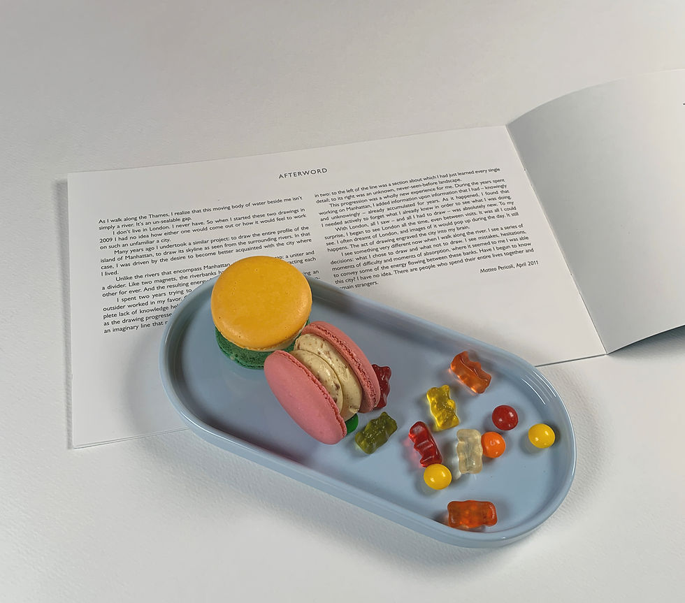 섬네일: TOOLEY Pastel Oval Dessert Plate
