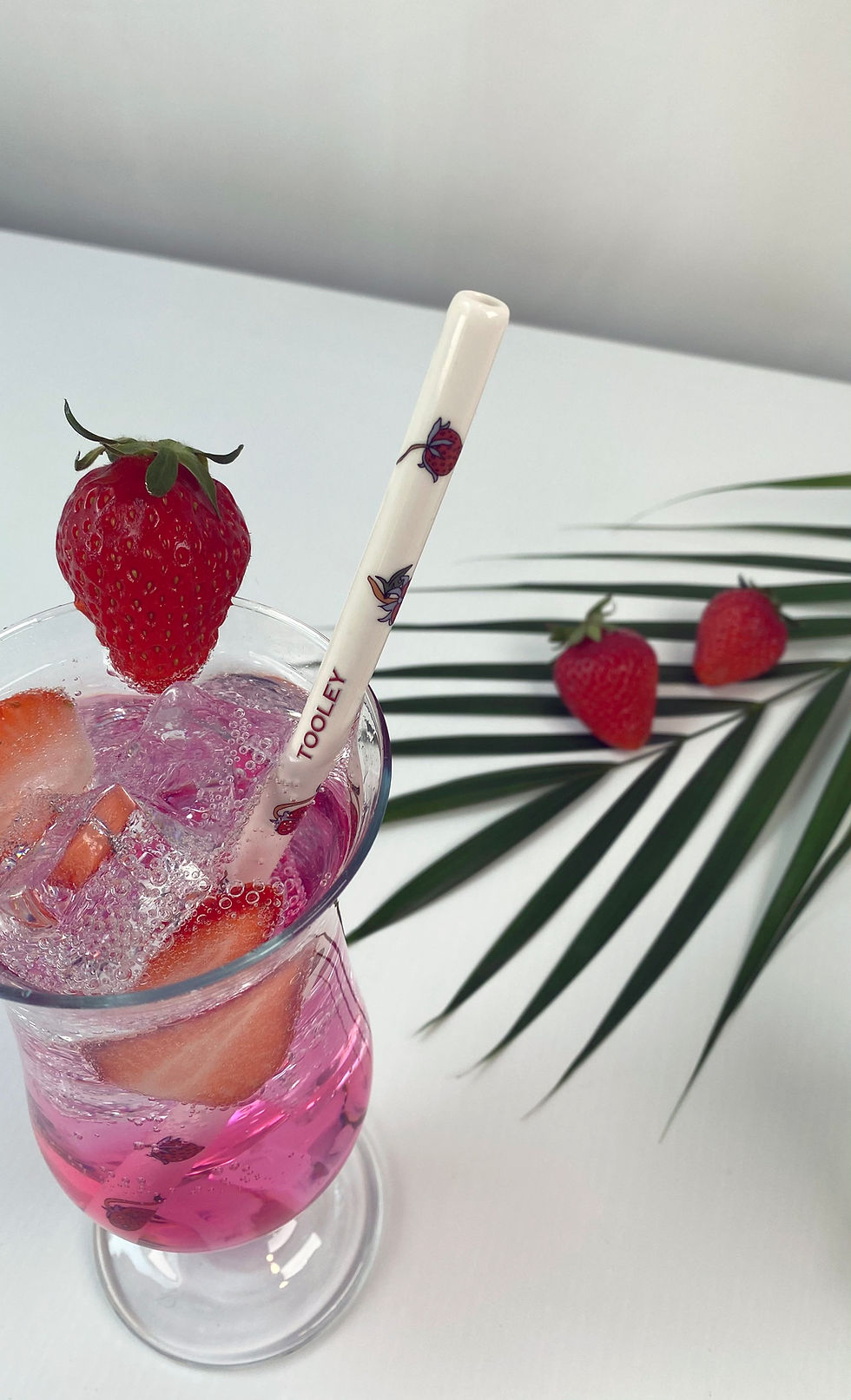섬네일: TOOLEY Ceramic straw Strawberry 툴리 세라믹스트로 스트로베리