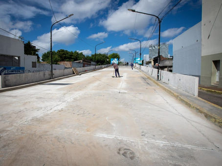 Avanzan los trabajos para la reconstrucción integral del Puente 14 de Agosto