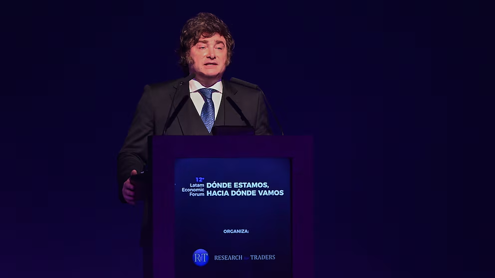 Milei: “La baja inflación y la estabilidad macroeconómica no generan crecimiento”