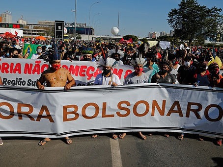Medio millón de muertos en Brasil: miles de manifestantes pidieron la renuncia de Bolsonaro