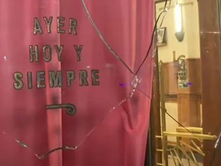 Festejos por la Copa América: robaron y destrozaron una reconocida confitería