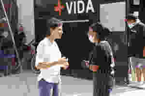 Mayra Mendoza recorrió la base operativa de Asistencia Social "+Vida"