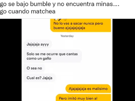 Mostró su talento oculto en app de citas y es viral: “No te culpo si después de esto no me hablas"