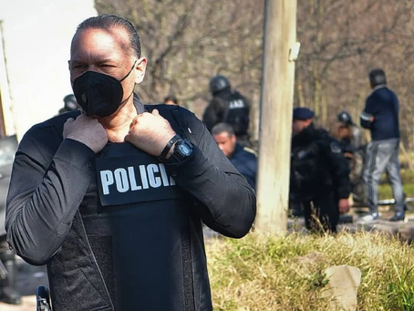 Berni echó al secretario de Seguridad de la Nación de la conferencia: "Te voy a cagar a trompadas"