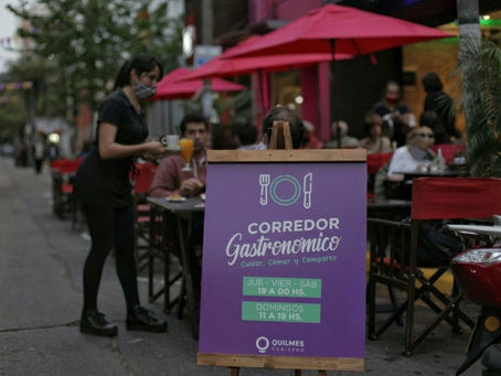 Los corredores gastronómicos se extenderán del jueves al martes por el fin de semana largo