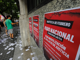 Empleados judiciales comenzaron un paro por el traspaso de la Justicia laboral a la Ciudad