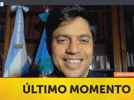 Kicillof: "Iremos abriendo actividades de forma gradual y condicionada por 15 días"