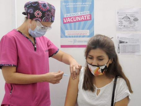 Nuevo hito: Argentina superó el 60% de vacunados con una dosis en mayores de 18 años