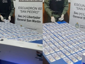 Jujuy: dos detenidas por llevar US$11 mil bajo la ropa y violar la prisión domiciliaria