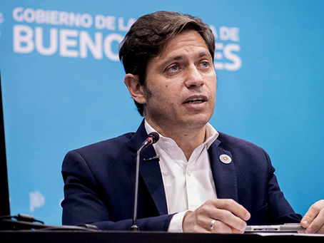 Axel Kicillof anunció un aumento salarial a personal policial y del Servicio Penitenciario