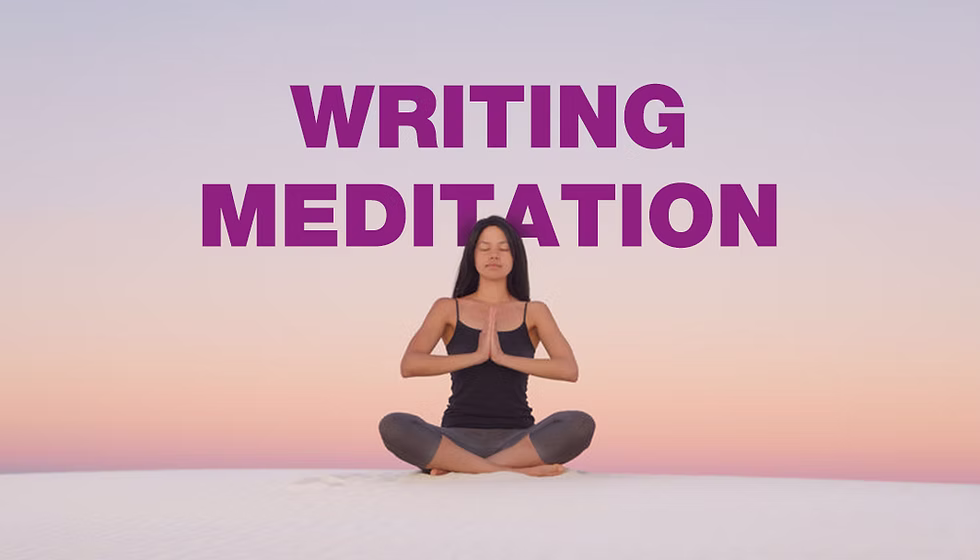 writing meditation and how it can improve your writing