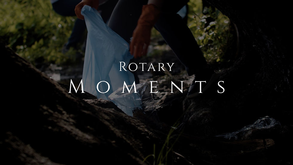 Rotary Moments is a series about the moment a person discovers meaning.