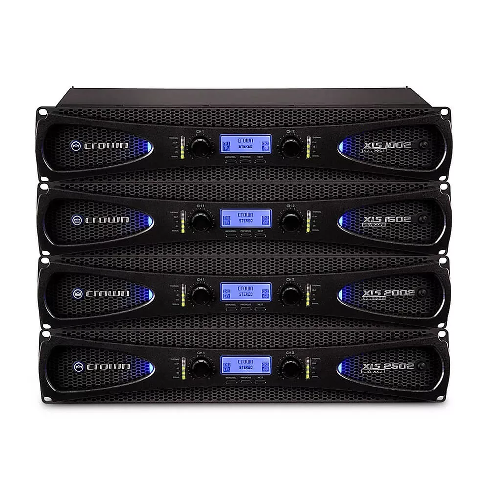 Miniatura: Crown Xls 2502 Amplificador 2400w Crossover Y Limitador