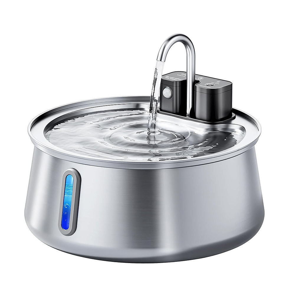 Thumbnail: Stainless steel pet water fountain