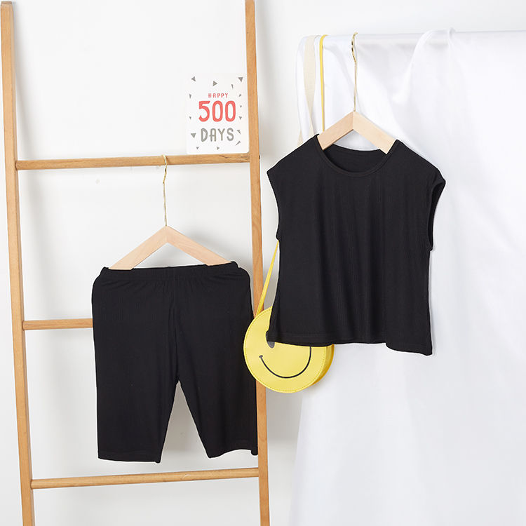 Thumbnail: Cute Pajamas Short Sleeve Shirt With Short