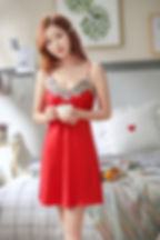 Thumbnail: Sexy Slip Lace Nightgown  Sleepwear