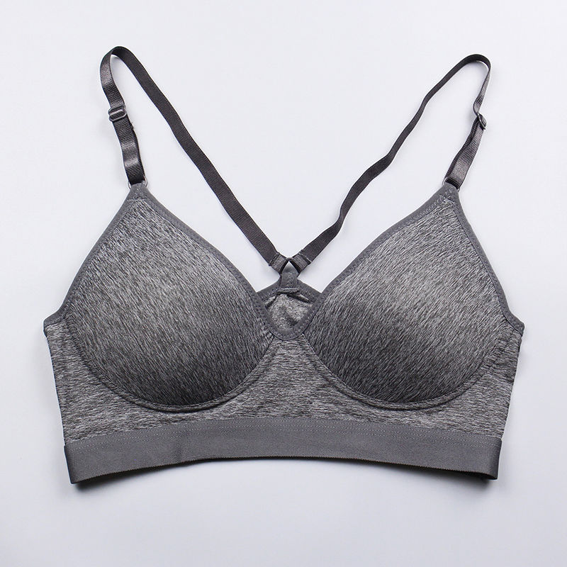 Thumbnail: Japanese Style  Y Beauty Back, Removable Pad Yoga Running Sport Bra