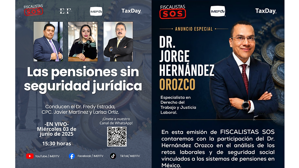 Fiscalistas SOS | IMEFI TV