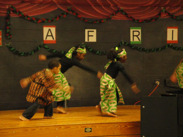 Black History Night school performance