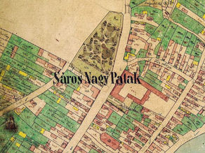 A fellegvár a kataszteri térképeken