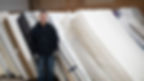 Mattresses are received through our warehouse doors, weighed, and set aside to be processed.
