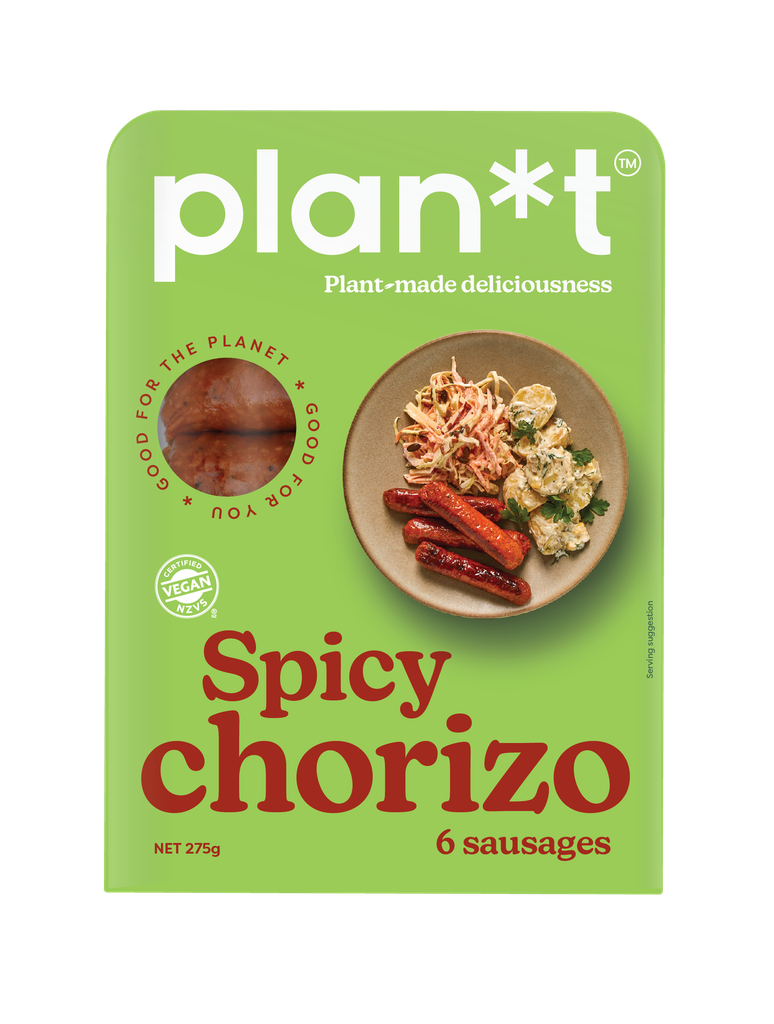 plan*t Spicy Chorizo Sausages