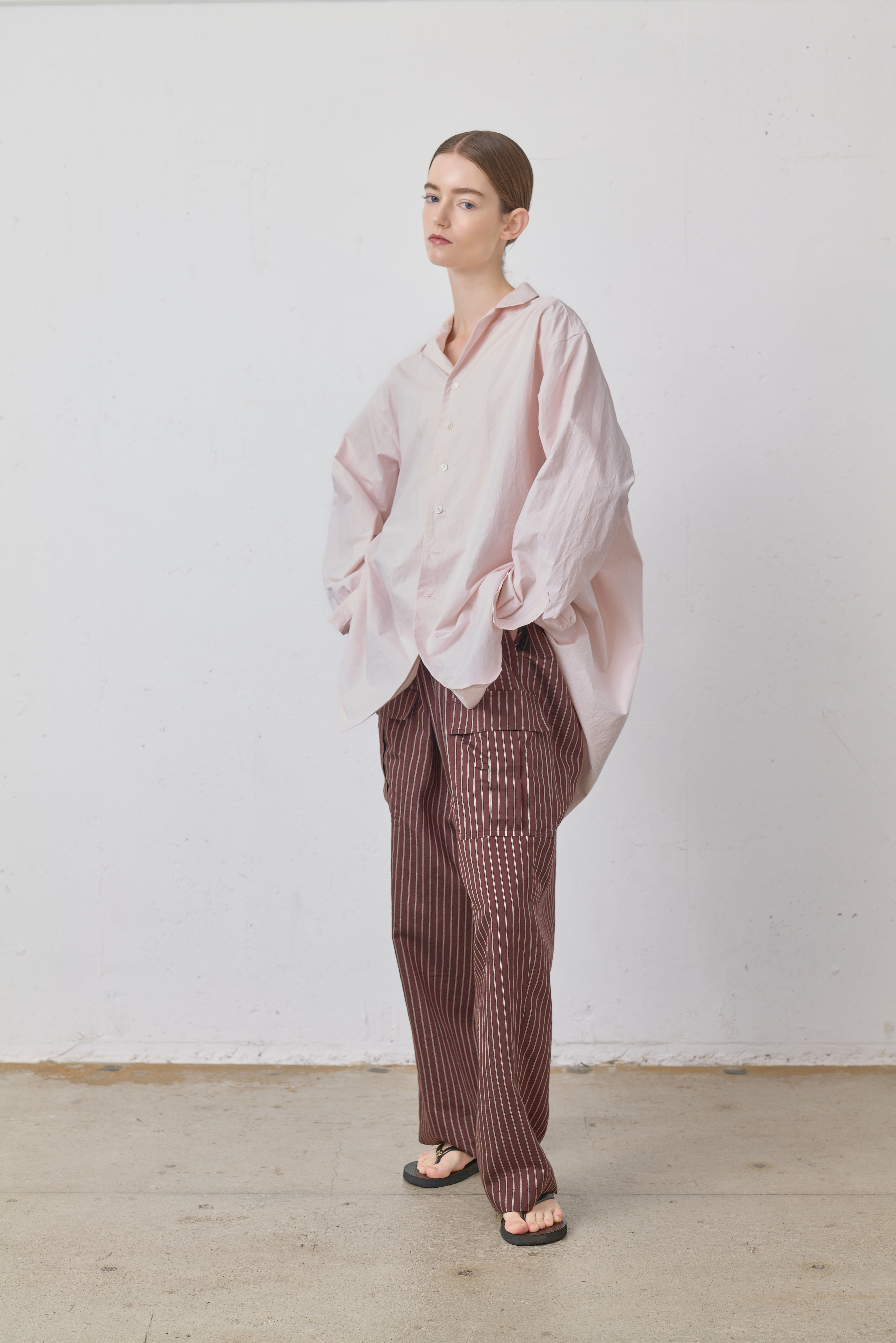 オーガニックコットンオーバーサイズシャツ