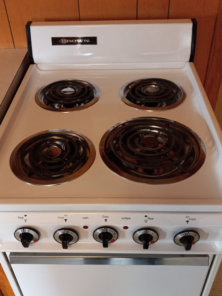 clean stove top
