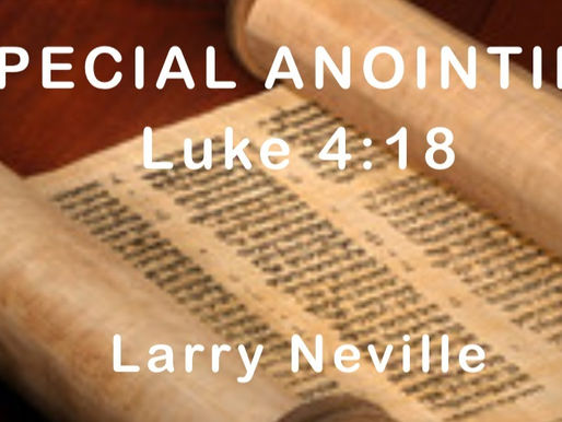 SPECIAL ANOINTING
