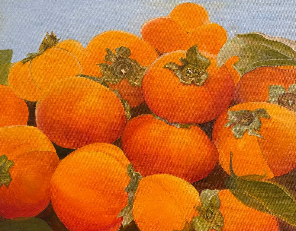 Martha Meade 3RD Place Winter Beauties (Persimmons) 2