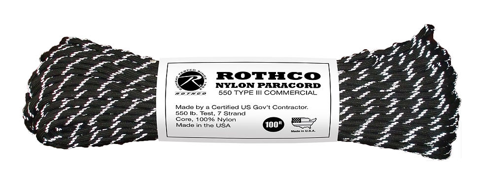 Thumbnail: Rothco Nylon Paracord Type III 550 LB 100FT