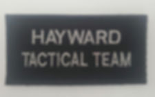 Name Patch for HAYWARD TACTICAL TEAM