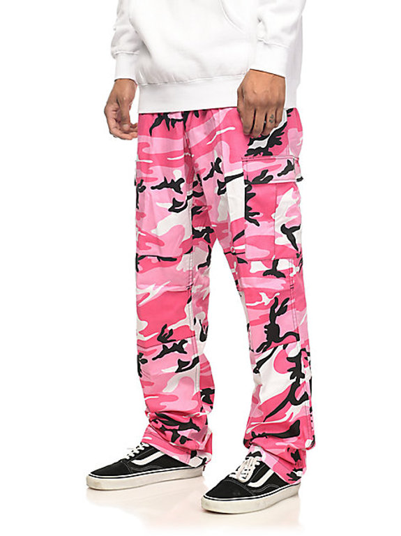 BDU Pink Camo Cargo Pants soldiergear