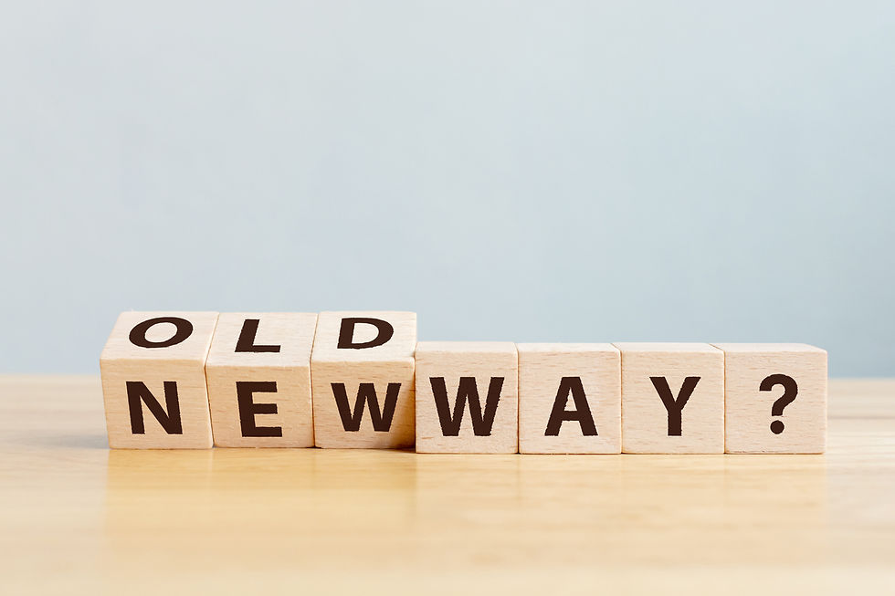 old way new way dice