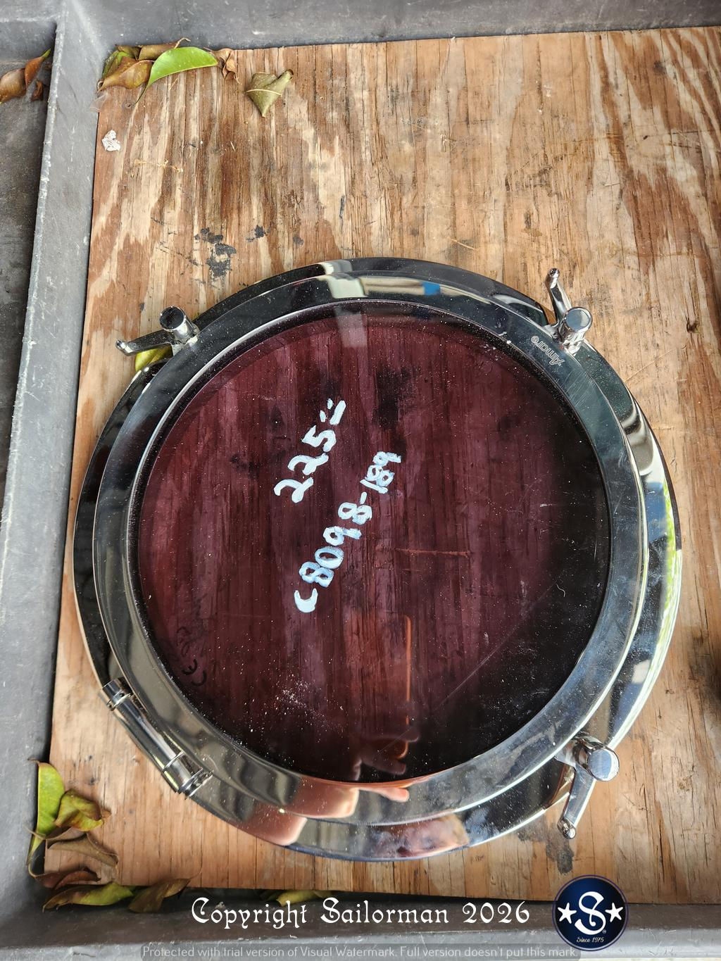 Round Stainless Opening Port Hole 11 3/4" Cutout