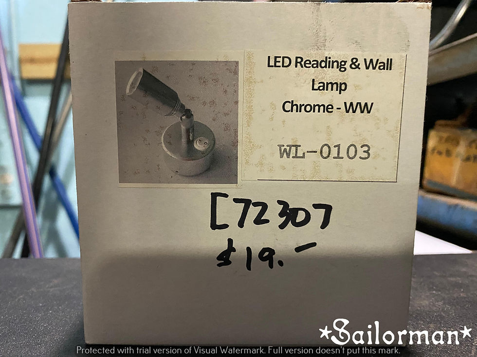 Thumbnail: Wall Lamp Chrome Marine LED Cool White