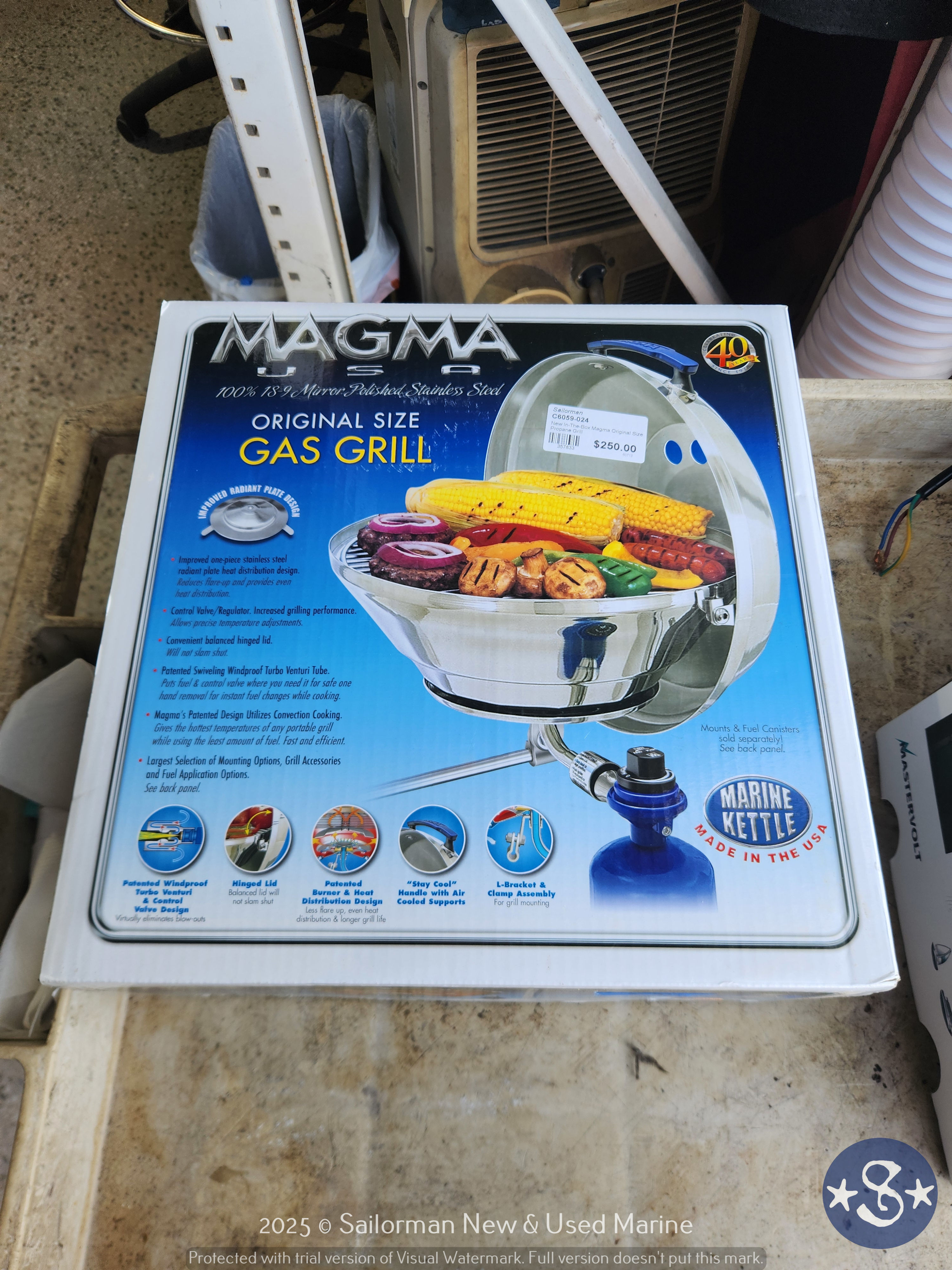 [New-in-the_Box] Magma Original Size Propane Grill