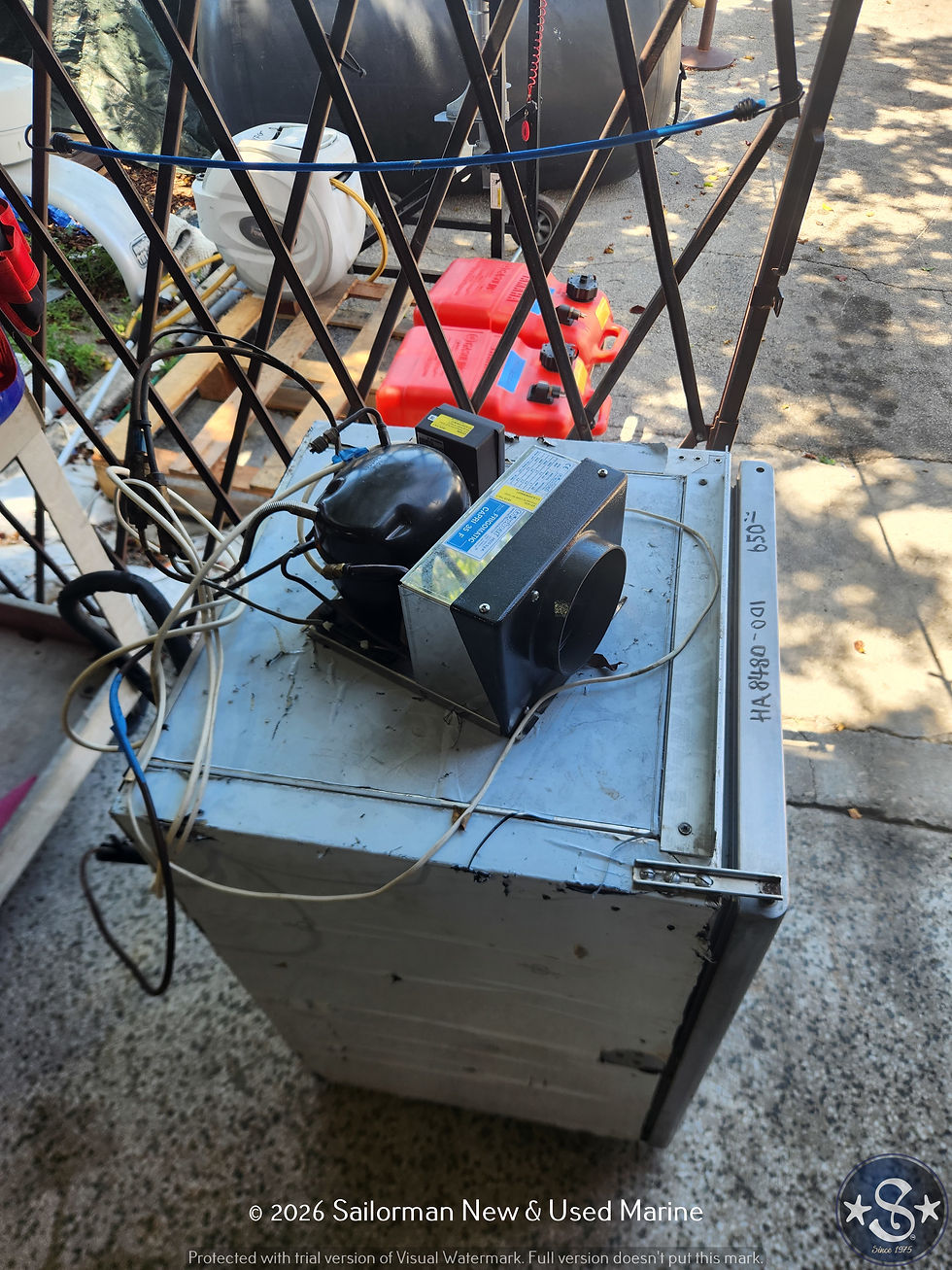 Thumbnail: Frigoboat Frigomatic Capri 35 F Stainless Under Counter Refrigerator 12/24V
